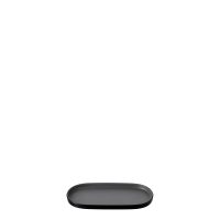 COU COU Dual Colour Grey & Black Oblong Platter - 260x130mm (Pack of 12)