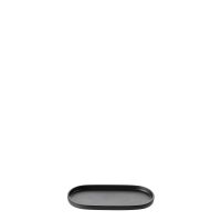 COU COU Dual Colour Black & Black Oblong Platter - 290x130mm (Pack of 12)