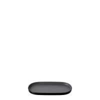 COU COU Dual Colour Grey & Black Oblong Platter - 290x130mm (Pack of 12)