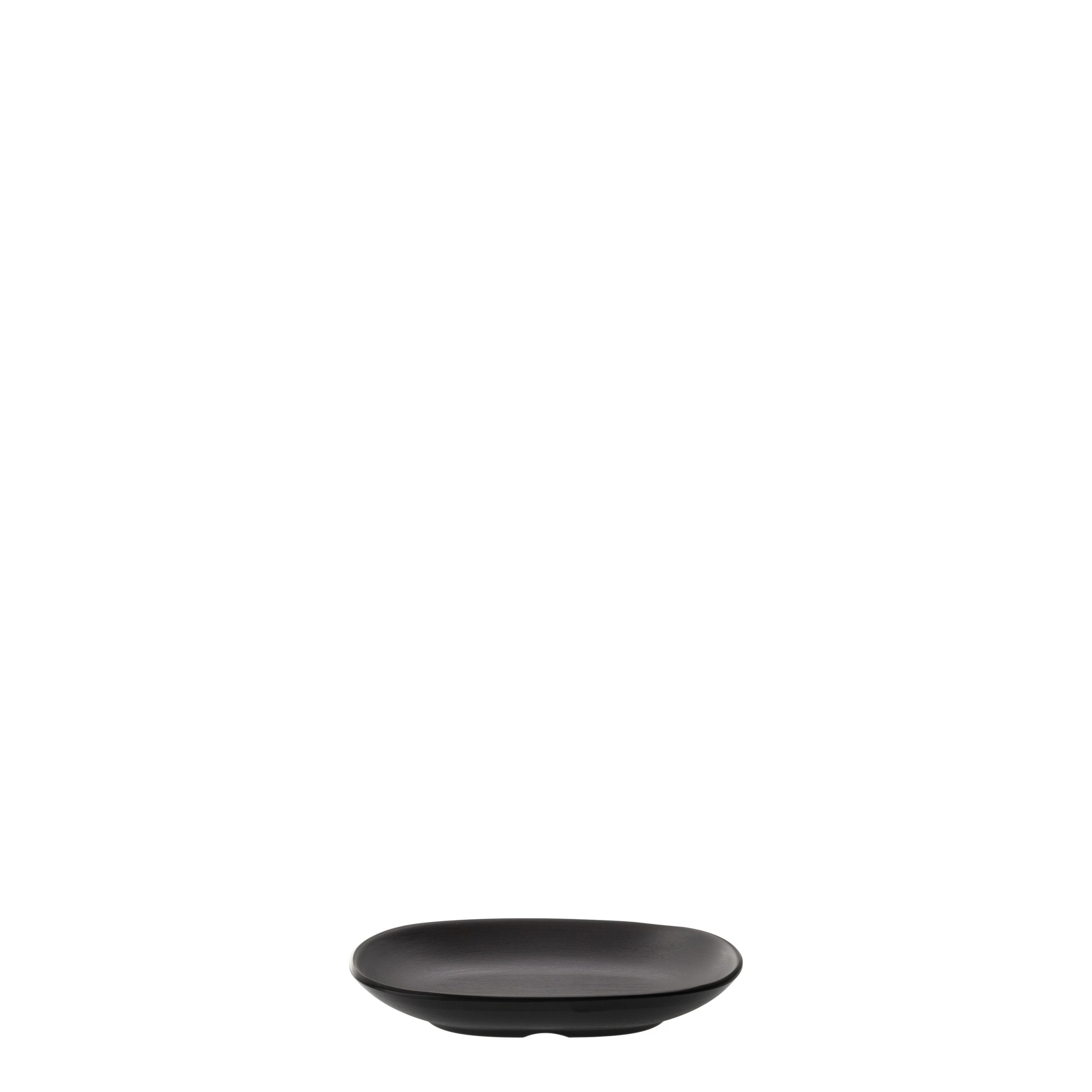 COU COU Dual Colour Grey & Black Oblong Plate - 180x110mm (Pack of 12)