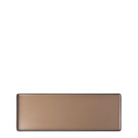 COU COU Dual Colour Beige & Black Rectangular Platter - 500x180mm (Pack of 9)