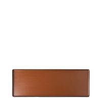 COU COU Dual Colour Brown & Black Rectangular Platter - 500x180mm (Pack of 9)