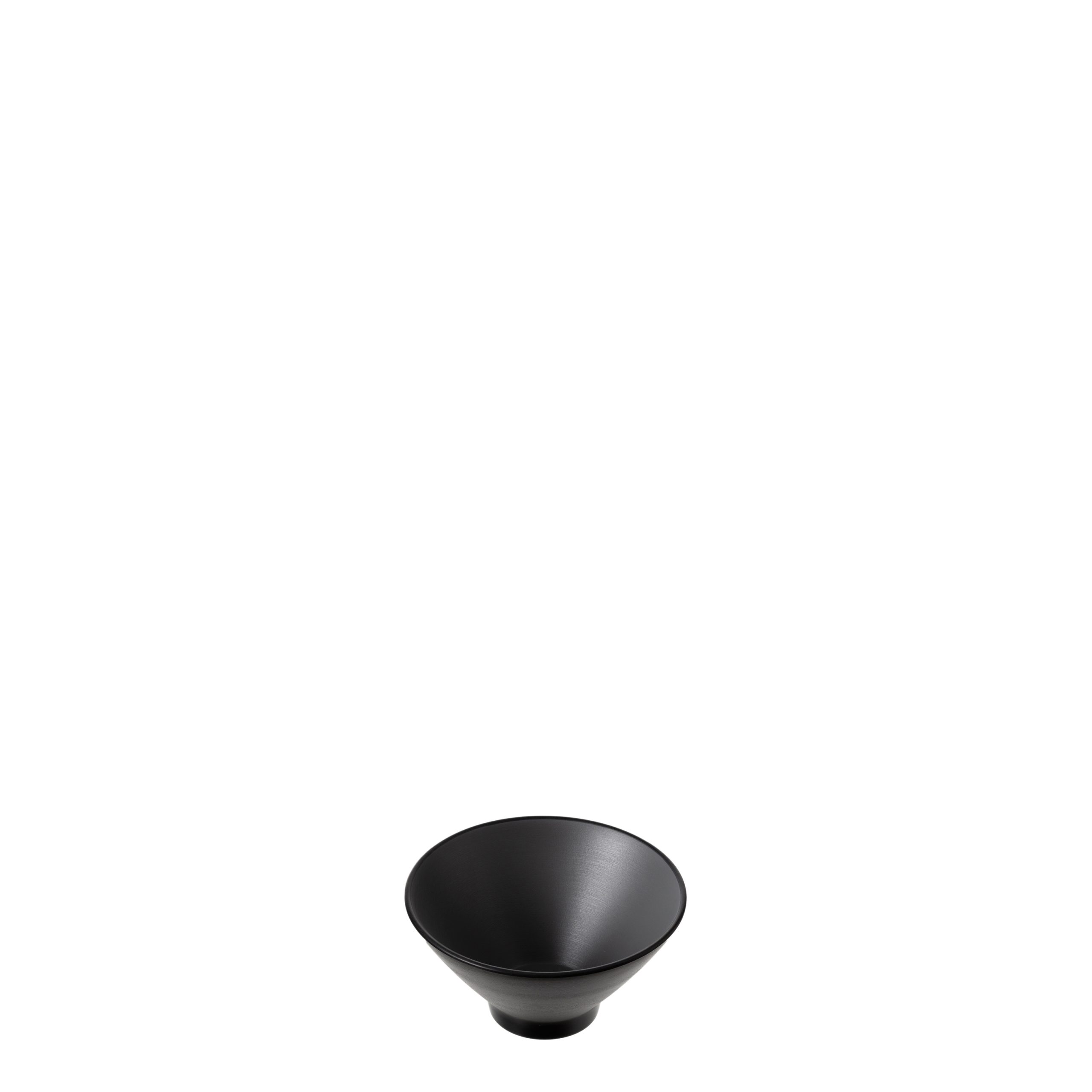 COU COU Dual Colour Grey & Black V-Shape Round Bowl - 400ml (Pack of 12)