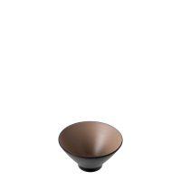 COU COU Dual Colour Beige & Black V-Shape Round Bowl - 920ml (Pack of 12)