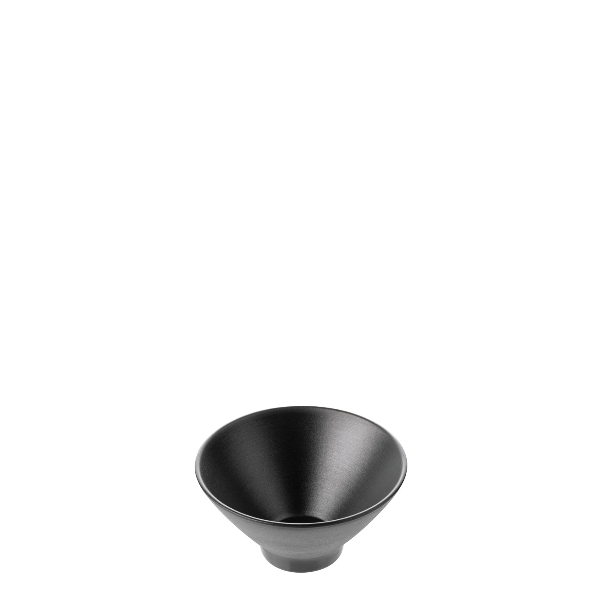 COU COU Dual Colour Black & Black V-Shape Round Bowl - 920ml (Pack of 12)