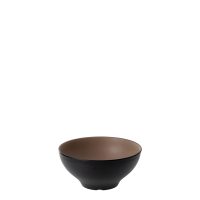 COU COU Dual Colour Beige & Black Noodle Bowl - 1600ml (Pack of 12)