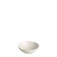 COU COU Dual Colour White & White Round Bowl - 800ml (Pack of 12)