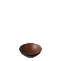 COU COU Dual Colour Brown & Black Round Bowl - 800ml (Pack of 12)