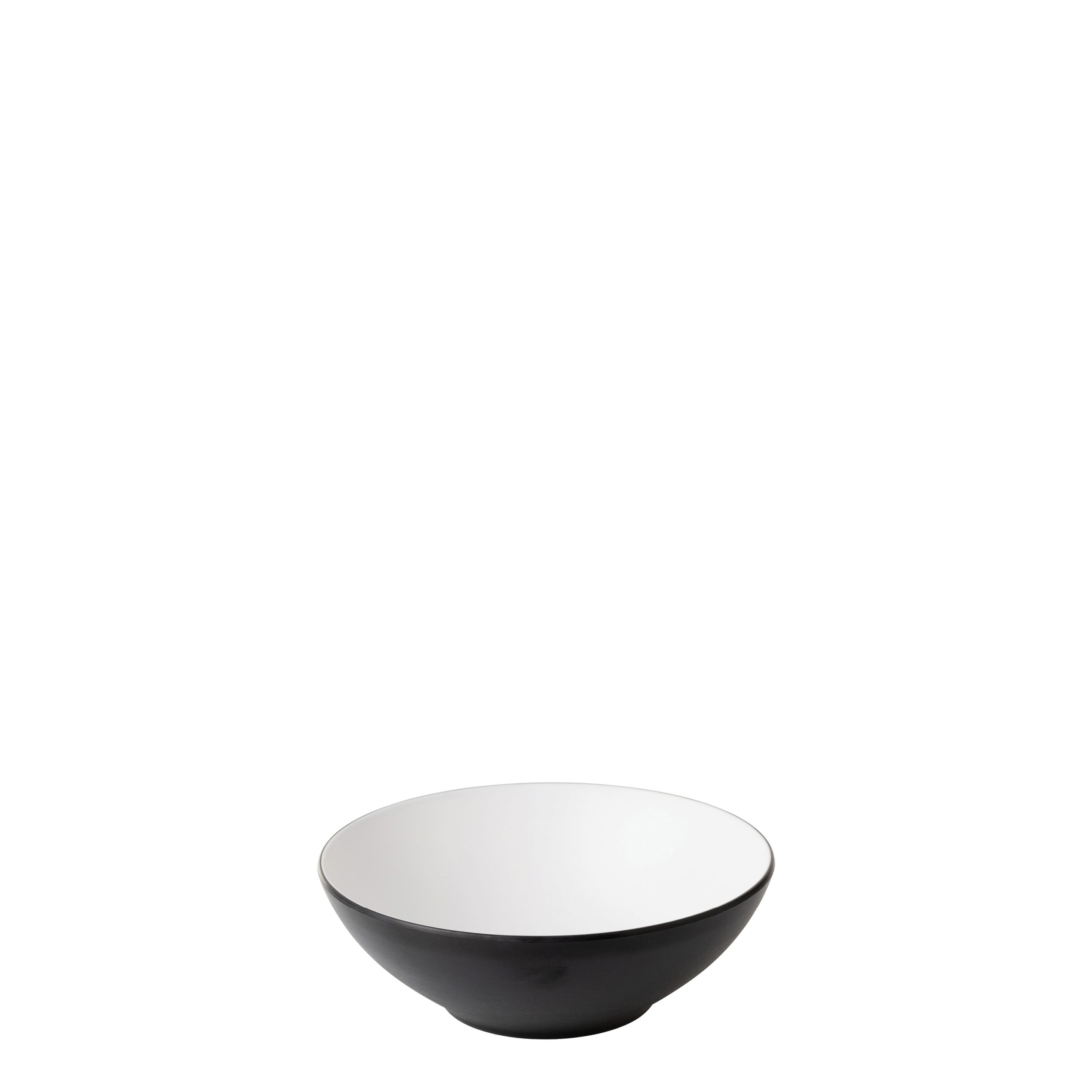 COU COU Dual Colour White & Black Round Bowl - 1280ml (Pack of 9)