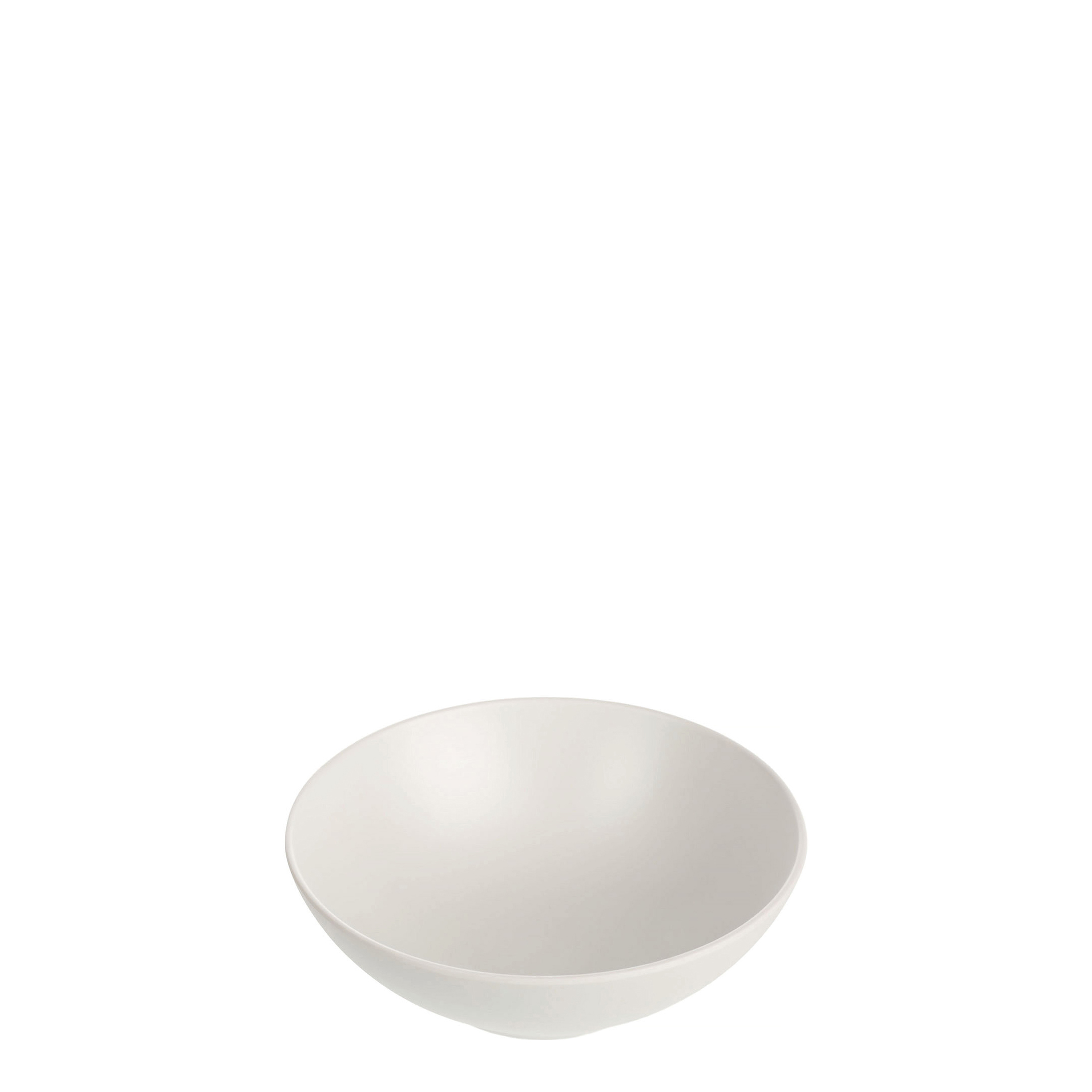COU COU Dual Colour White & White Round Bowl - 1700ml (Pack of 12)