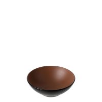 COU COU Dual Colour Brown & Black Round Bowl - 1700ml (Pack of 12)