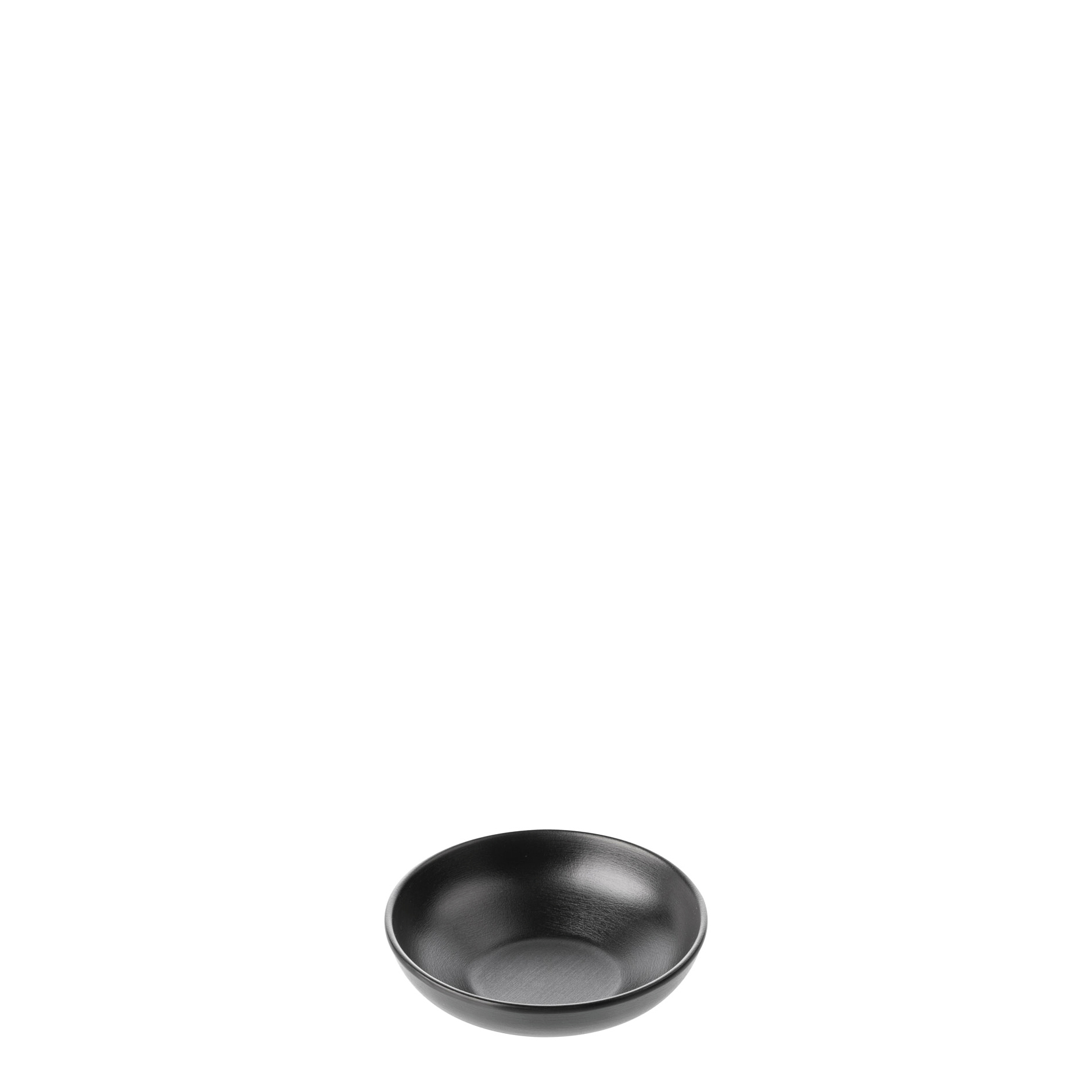COU COU Dual Colour Black & Black Round Bowl - 320ml (Pack of 12)