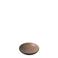COU COU Dual Colour Beige & Black Round Bowl - 500ml (Pack of 12)