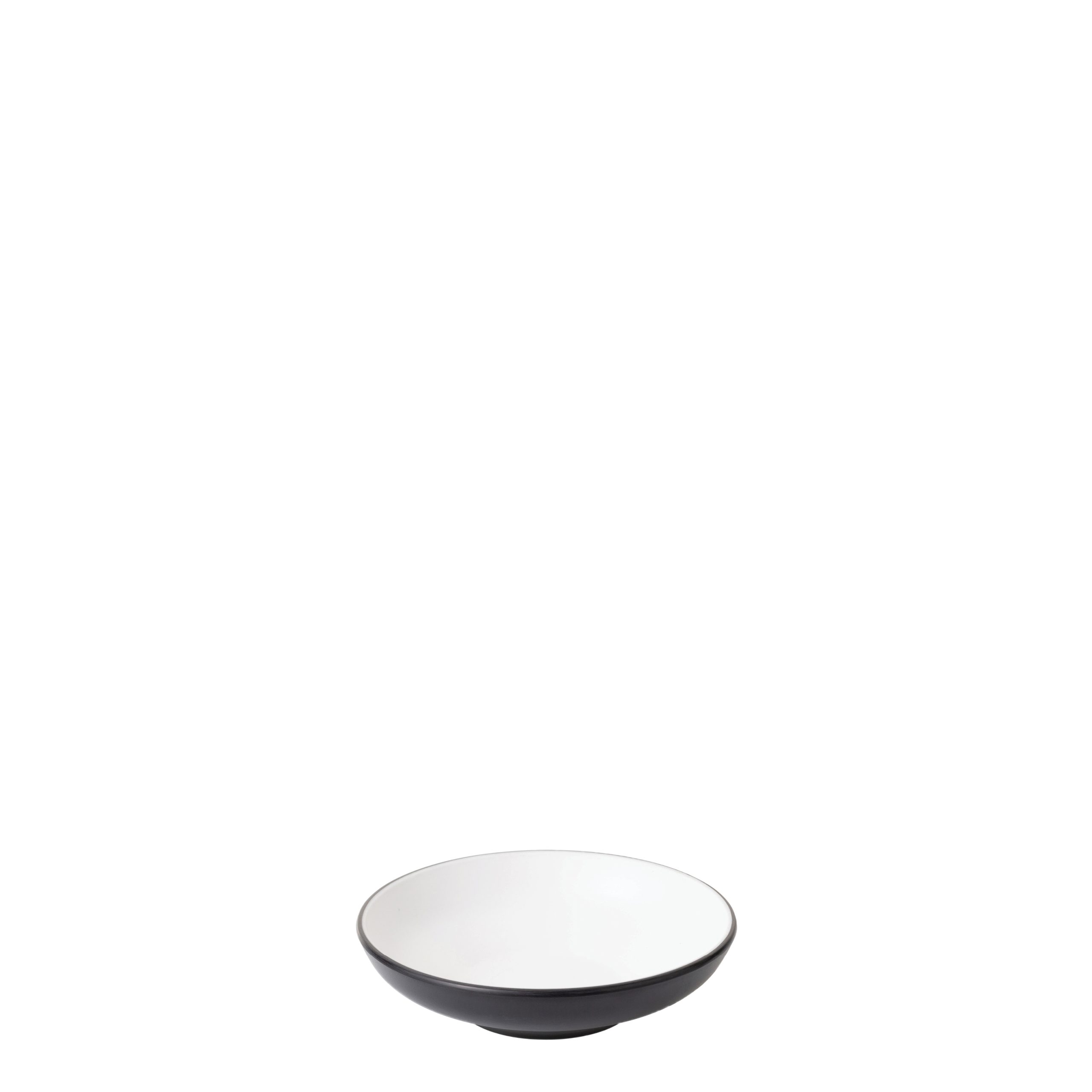 COU COU Dual Colour White & Black Round Bowl - 500ml (Pack of 12)