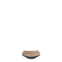 COU COU Dual Colour Beige & Black Square Bowl - 280ml (Pack of 12)