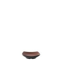 COU COU Dual Colour Brown & Black Square Bowl - 280ml (Pack of 12)