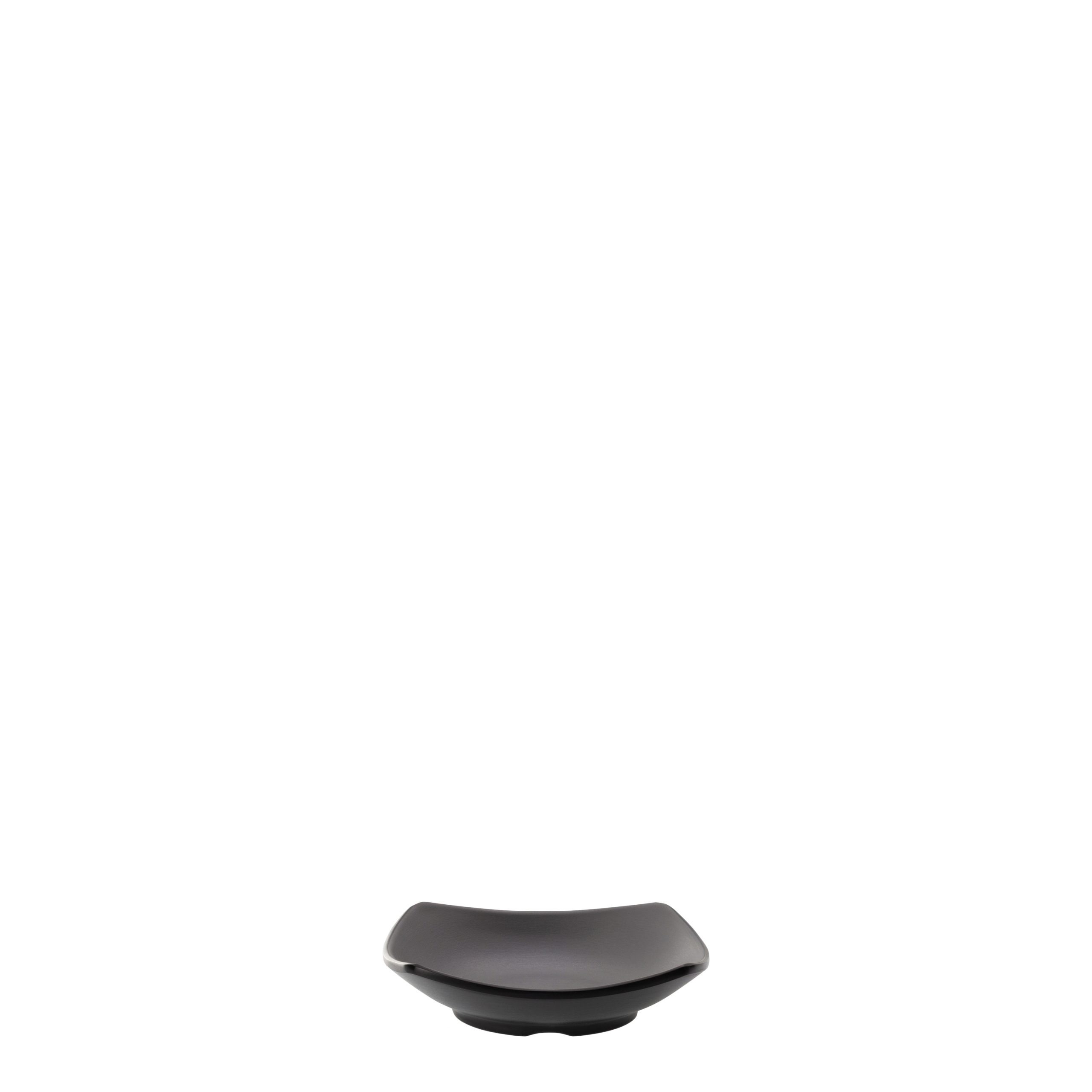COU COU Dual Colour Grey & Black Square Bowl - 280ml (Pack of 12)