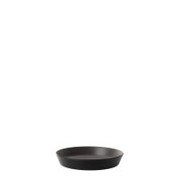 COU COU Dual Colour Grey & Black Flat Round Bowl - 500ml (Pack of 12)