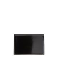 COU COU Classic Black Rectangular Platter - 350x240mm (Pack of 12)