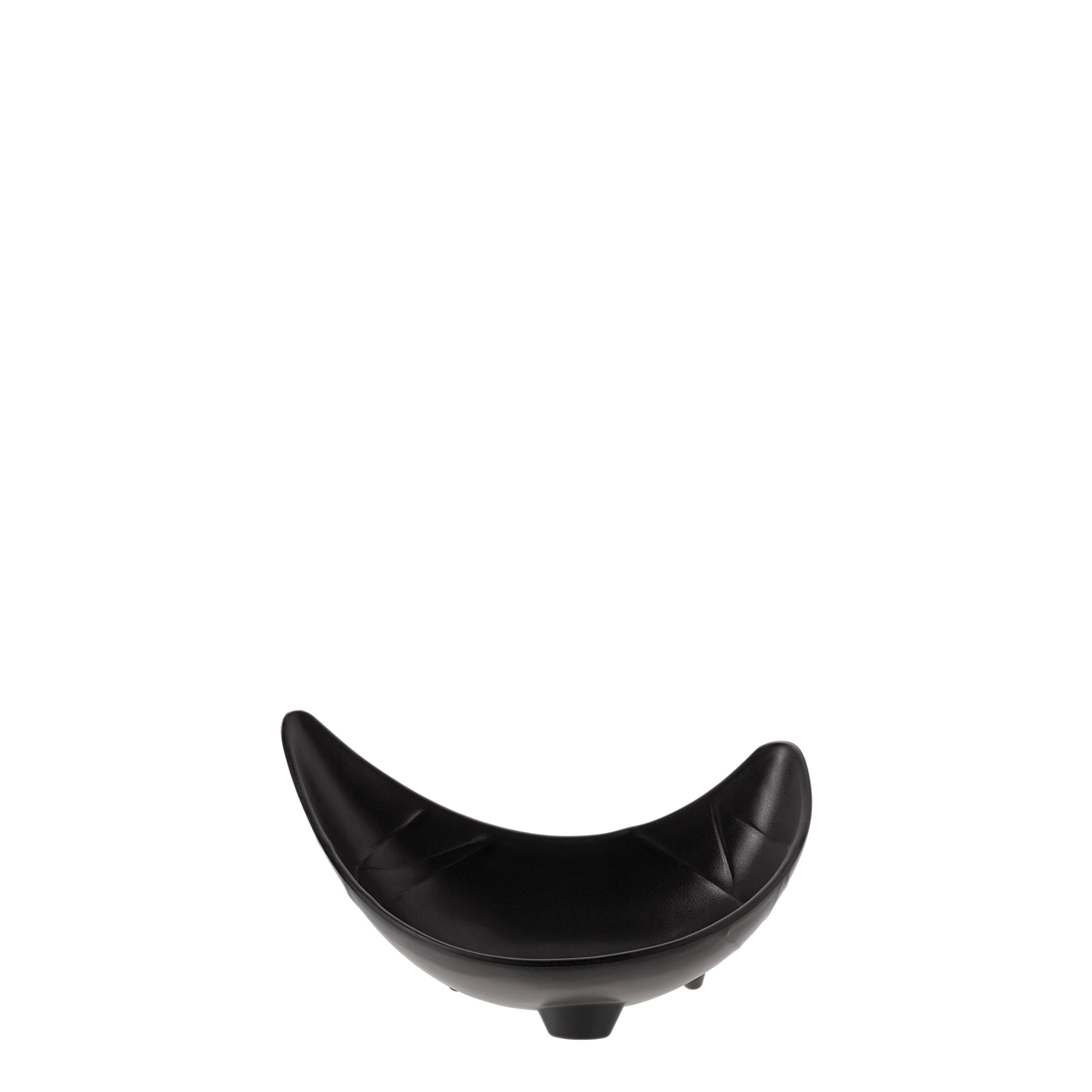 COU COU Matte Black Moon Bowl - 320ml (Pack of 12)