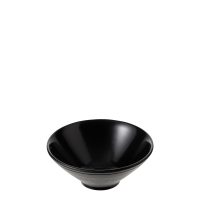 COU COU Matte Black Round Conical Bowl - 1400ml (Pack of 6)
