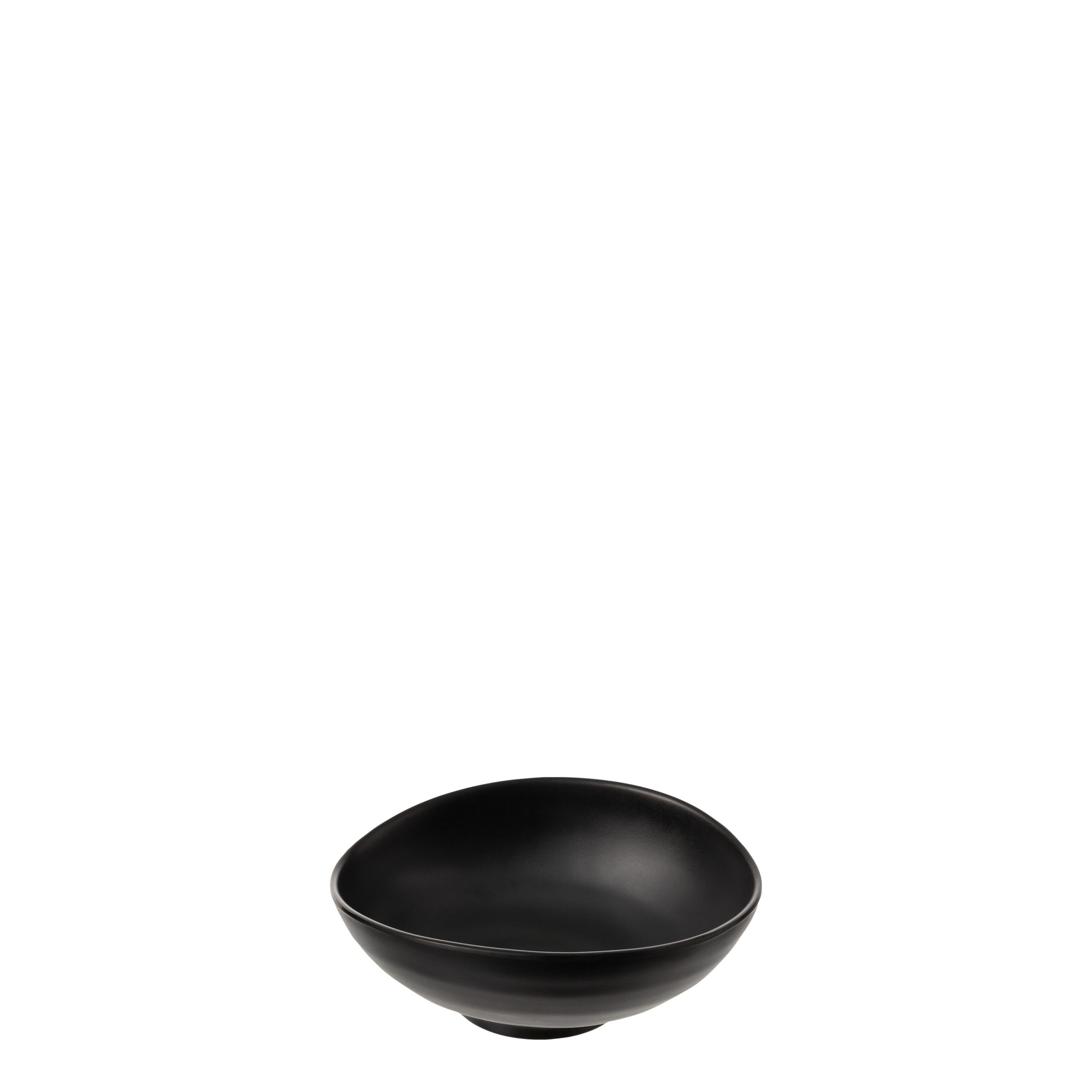 COU COU Matte Black Oval Bowl - 420ml (Pack of 18)
