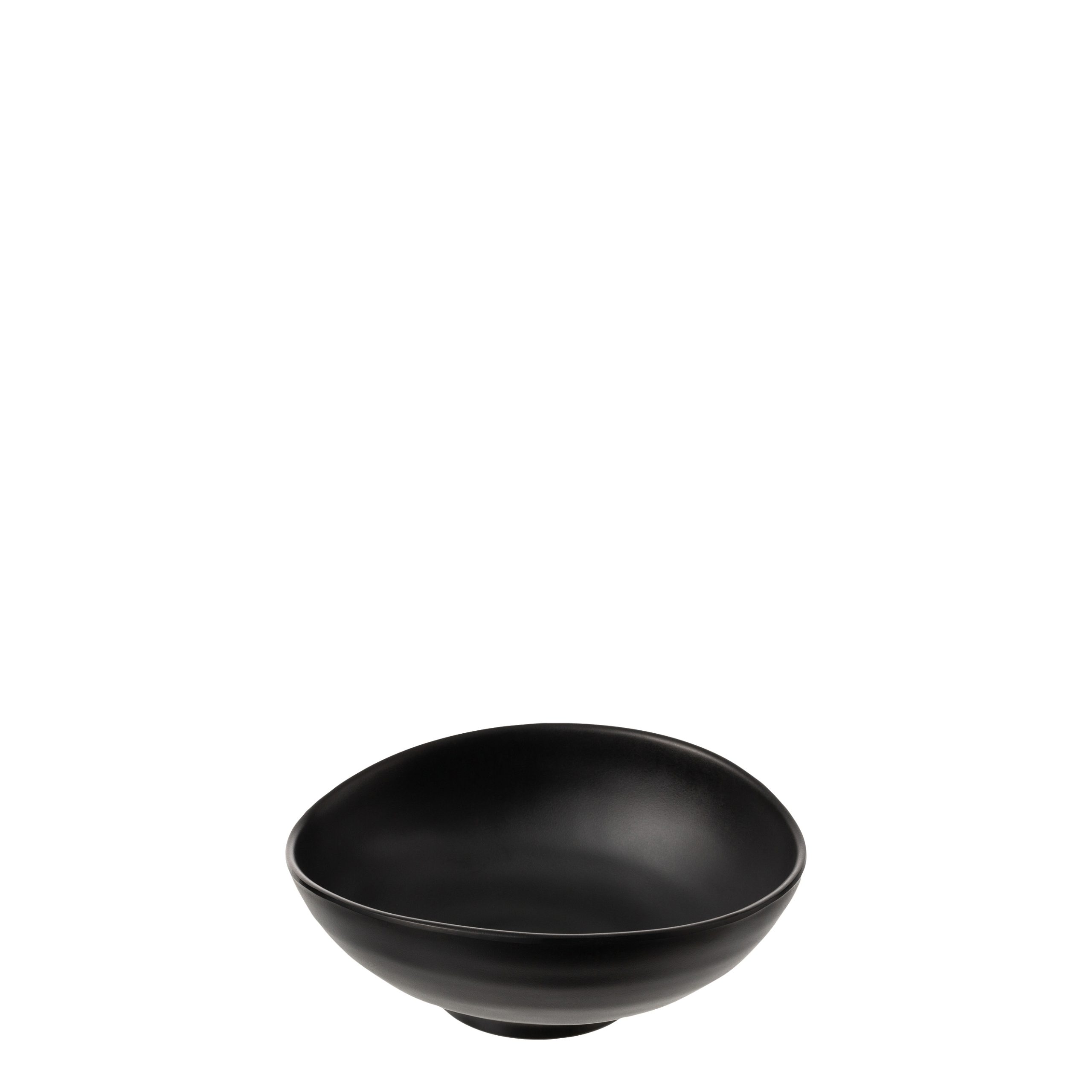 COU COU Matte Black Oval Bowl - 800ml (Pack of 18)