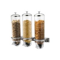 Sunnex Wall Mounted Triple Cereal Dispenser - 4000ml