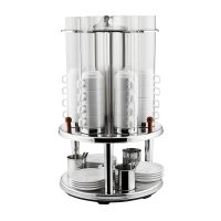 Sunnex Revolving Cup Dispenser, Holds 48 Cups - 360x655mm