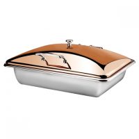 Athena Princess 1/1 Size Rectangular Chafer - Golden Rose - 440x588mm