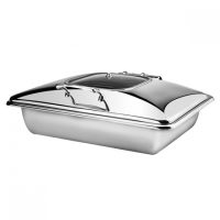 Athena Princess 1/1 Size Rectangular Chafer - Glass Lid - 440x588mm