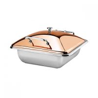 Athena Induction Chafer - 18/10 - Rect - 1/2 Size - 8331202