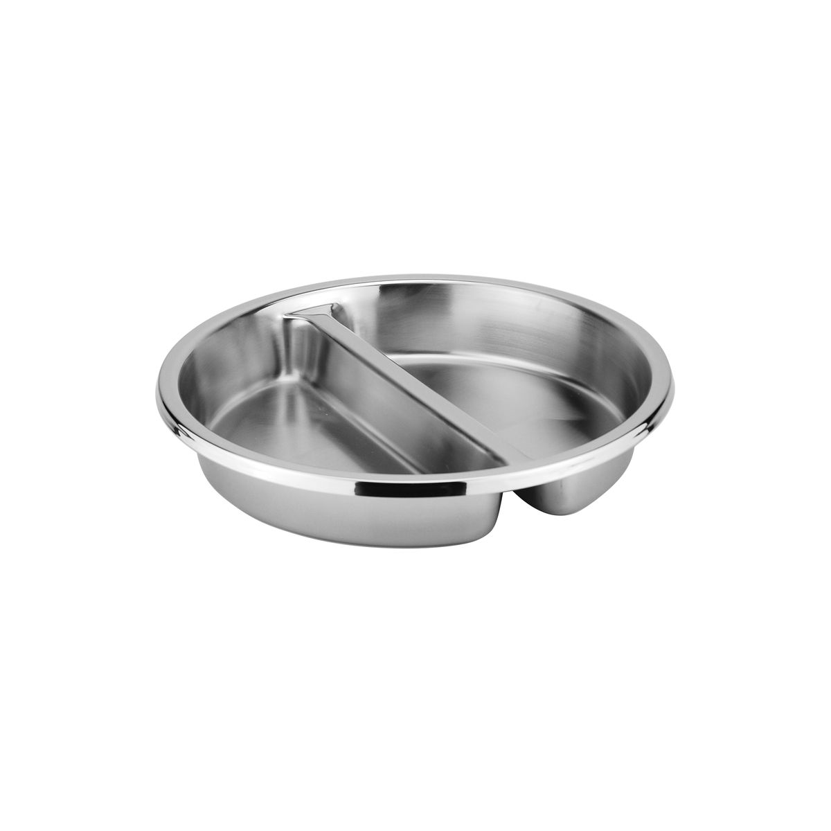 Athena Round Food Pan W. Divider - 5800ml