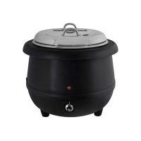 Sunnex Soup Kettle - Black Body - 10000ml