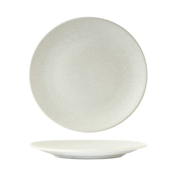 Zuma Frost Round Coupe Plate - 230mm (Pack of 6)
