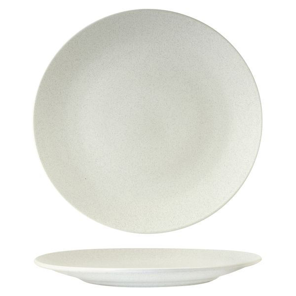 Zuma Frost Round Coupe Plate - 310mm (Pack of 3)