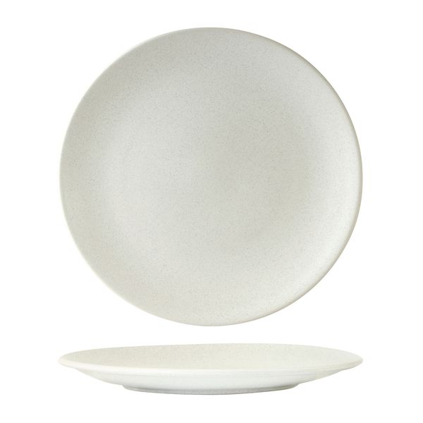 Zuma Frost Round Coupe Plate - 285mm (Pack of 6)