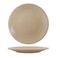 Zuma Sand Round Coupe Plate - 285mm (Pack of 6)
