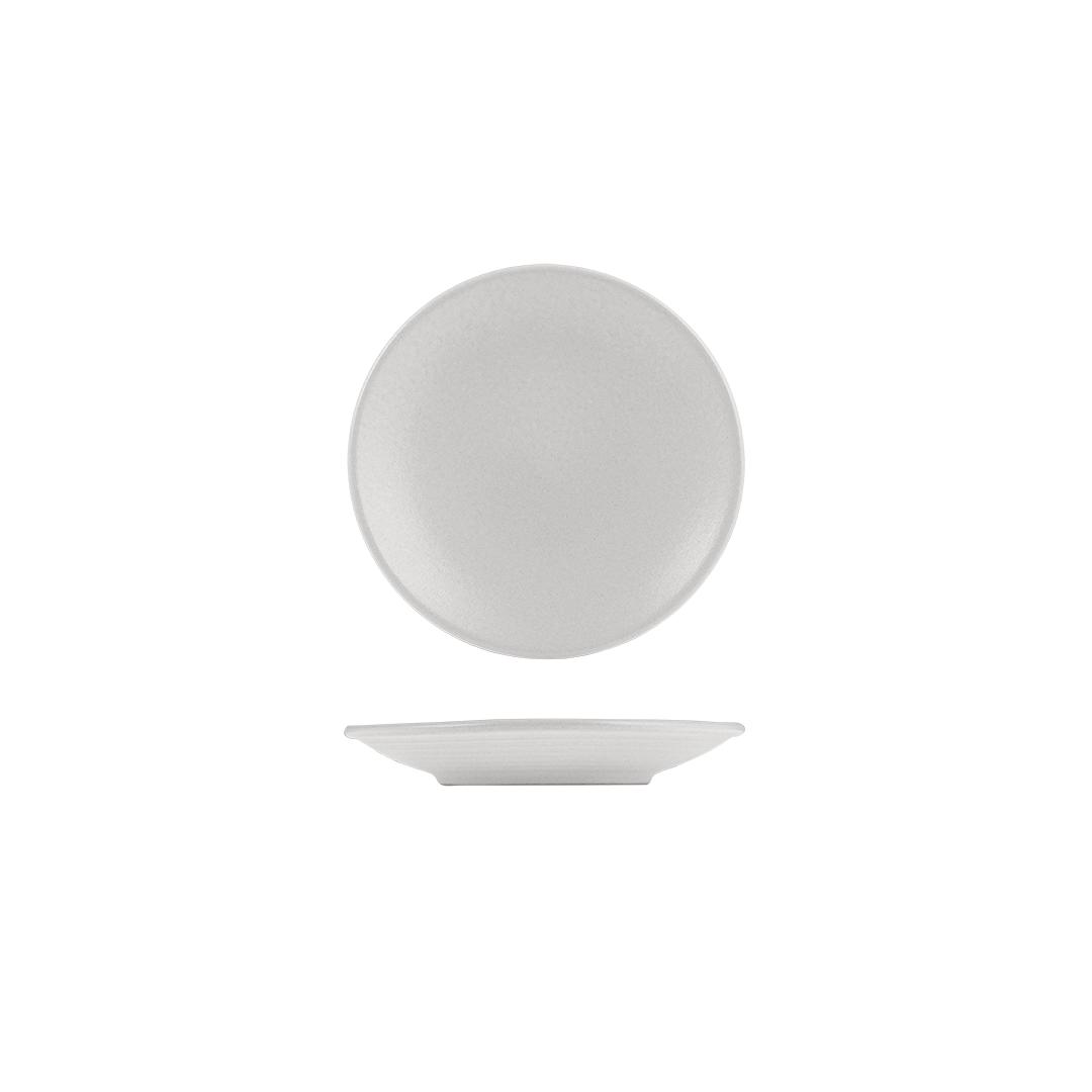 Zuma Pearl Aspen Round Coupe Plate - 180mm (Pack of 6)