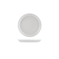Zuma Pearl Aspen Round Tapered Plate - 200mm (Pack of 6)