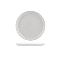 Zuma Pearl Aspen Round Tapered Plate - 240mm (Pack of 6)