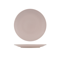 Zuma Pearl Blush Round Coupe Plate - 260mm (Pack of 6)