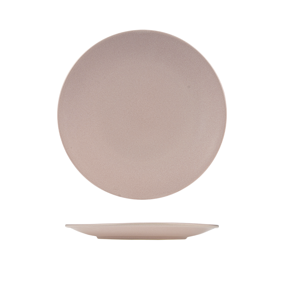 Zuma Pearl Blush Round Coupe Plate - 285mm (Pack of 6)