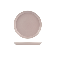 Zuma Pearl Blush Round Tapered Plate - 240mm (Pack of 6)