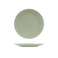 Zuma Pearl Pistachio Round Coupe Plate - 230mm (Pack of 6)