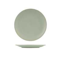 Zuma Pearl Pistachio Round Coupe Plate - 260mm (Pack of 6)