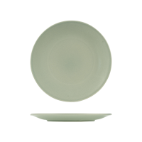 Zuma Pearl Pistachio Round Coupe Plate - 285mm (Pack of 6)