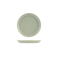 Zuma Pearl Pistachio Round Tapered Plate - 200mm (Pack of 6)