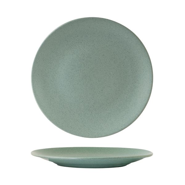 Zuma Mint Round Coupe Plate - 260mm (Pack of 6)