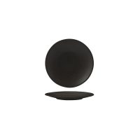 Zuma Charcoal Round Plate - 130mm (Pack of 6)